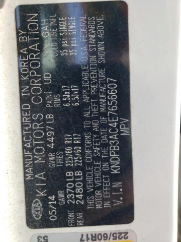 Photo 10 from auction – 2014 KIA SPORTAGE B with VIN KNDPB3AC4E7656607