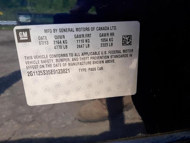 Photo 10 from auction – 2014 CHEVROLET IMPALA LT with VIN 2G1125S35E9123821