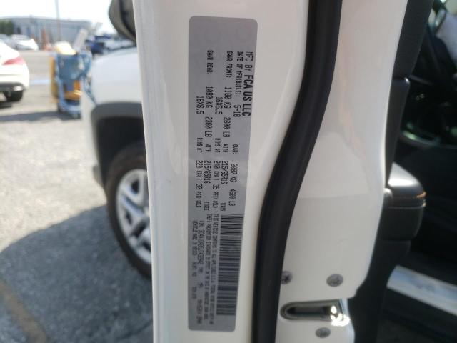 Photo 10 from auction – 2018 JEEP COMPASS SP with VIN 3C4NJDAB5JT432842