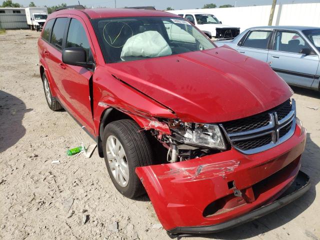 DODGE JOURNEY SE 2016 with VIN 3C4PDCAB4GT187101 - Photo from auction