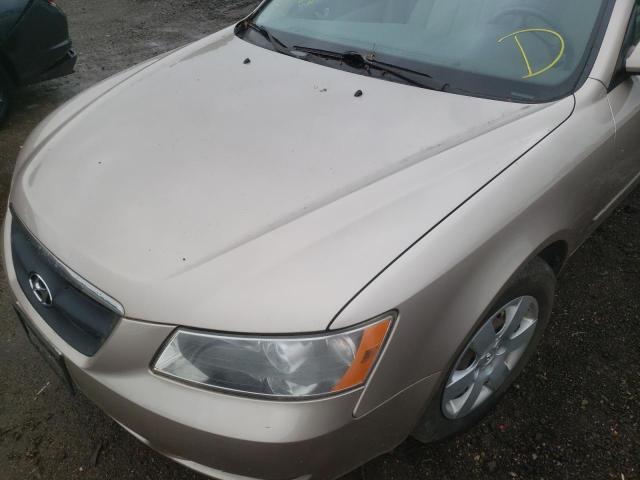 Photo 9 from auction – 2008 HYUNDAI SONATA with VIN 5NPET46C68H323361