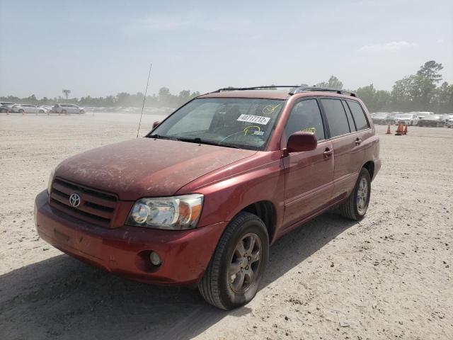 Photo 2 from auction – 2004 TOYOTA HIGHLANDER with VIN JTEGD21A640103477