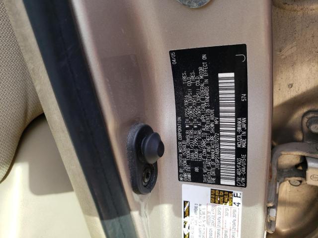 Photo 10 from auction – 2005 TOYOTA HIGHLANDER with VIN JTEGP21A850079272