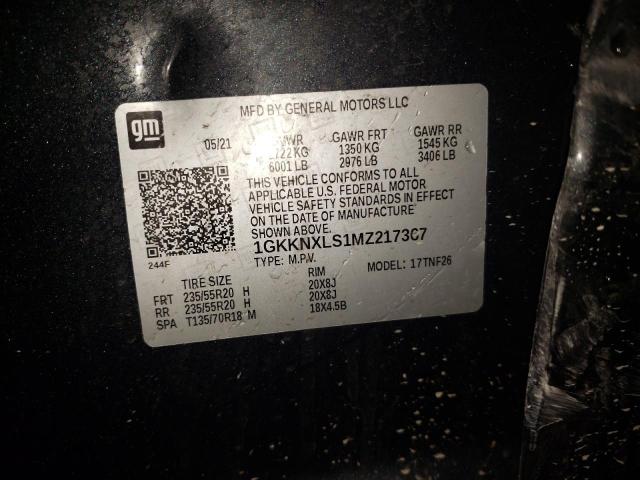 Photo 10 from auction – 2021 GMC ACADIA DEN with VIN 1GKKNXLS1MZ217367