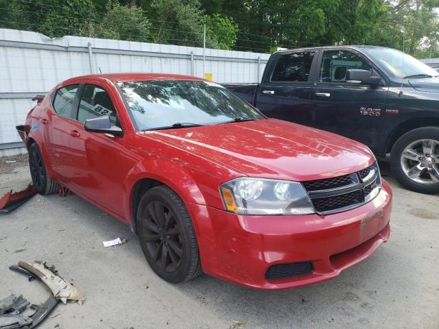 DODGE AVENGER SE 2014 with VIN 1C3CDZAB6EN227147 - Photo from auction
