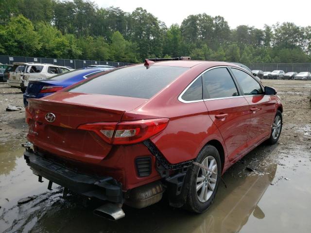 Photo 4 from auction – 2017 HYUNDAI SONATA with VIN 5NPE24AF3HH591210