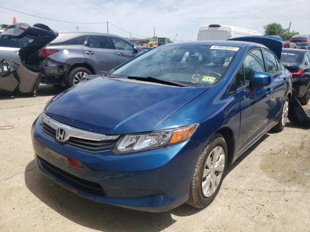 Photo 2 from auction – 2012 HONDA CIVIC LX with VIN 2HGFB2F53CH536400