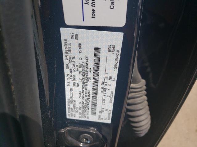 Photo 10 from auction – 2020 FORD F150 SUPER with VIN 1FTEW1EP4LFB45253