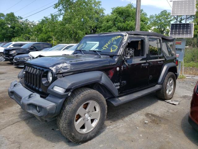 Photo 2 from auction – 2018 JEEP WRANGLER U with VIN 1C4HJXDG4JW134489
