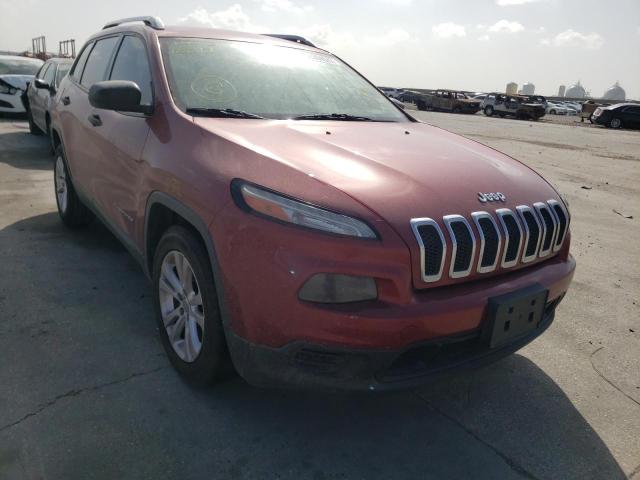 JEEP CHEROKEE S 2015 with VIN 1C4PJLABXFW631566 - Photo from auction