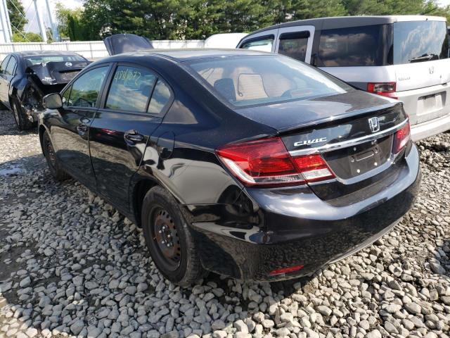 Photo 3 from auction – 2013 HONDA CIVIC LX with VIN 2HGFB2F52DH603747