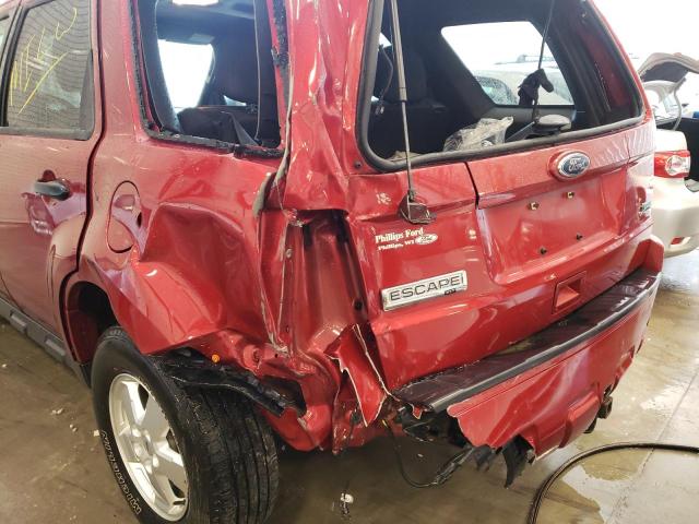 Photo 9 from auction – 2012 FORD ESCAPE XLT with VIN 1FMCU9DG4CKB76051