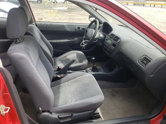 Photo 5 from auction – 1996 HONDA CIVIC DX with VIN 2HGEJ6341TH126602