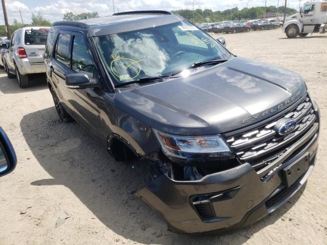 FORD EXPLORER X 2018 with VIN 1FM5K8D87JGA94736 - Photo from auction