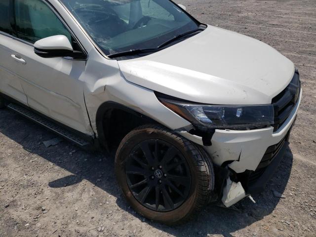 Photo 9 from auction – 2019 TOYOTA HIGHLANDER with VIN 5TDJZRFH6KS577255