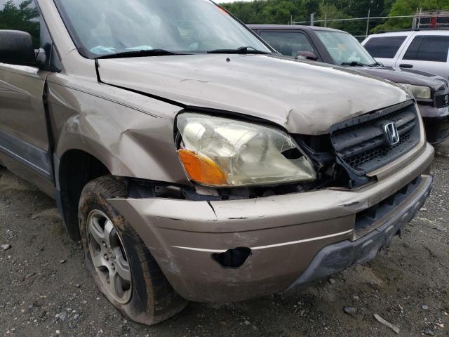 Photo 9 from auction – 2003 HONDA PILOT LX with VIN 2HKYF18133H526988