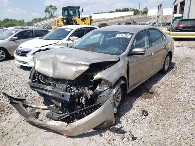 Photo 2 from auction – 2015 VOLKSWAGEN PASSAT S with VIN 1VWAT7A32FC014337