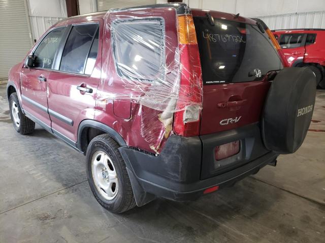 Photo 3 from auction – 2002 HONDA CR-V LX with VIN JHLRD78482C089123