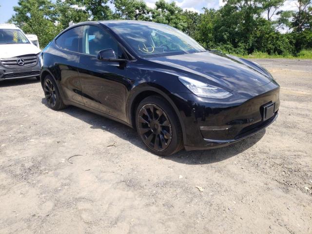 TESLA MODEL Y 2021 with VIN 5YJYGDEE6MF199850 - Photo from auction