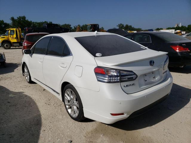 Photo 3 from auction – 2010 LEXUS HS 250H with VIN JTHBB1BA7A2002198