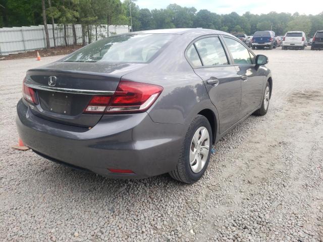 Photo 4 from auction – 2013 HONDA CIVIC LX with VIN 19XFB2F51DE262948