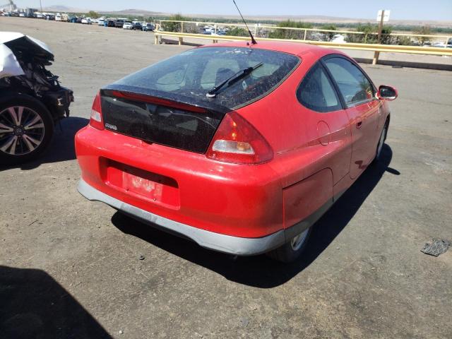 Photo 4 from auction – 2001 HONDA INSIGHT with VIN JHMZE147X1T002682