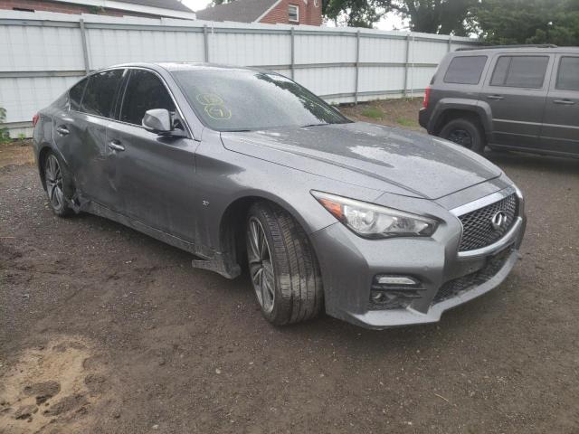 INFINITI Q50 BASE 2015 with VIN JN1BV7AP2FM346554 - Photo from auction