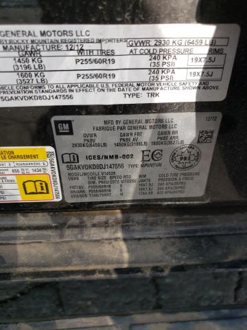 Photo 10 from auction – 2013 BUICK ENCLAVE with VIN 5GAKVDKD8DJ147556