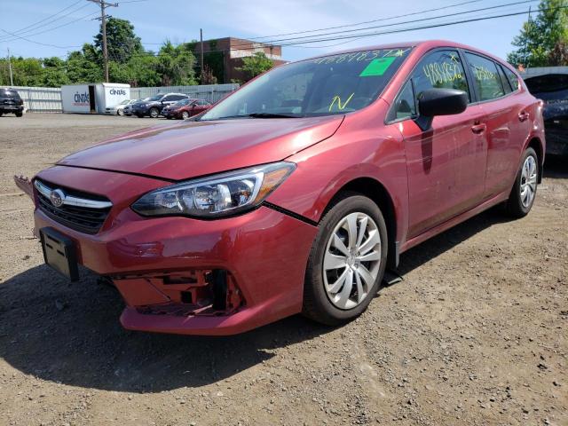 Photo 2 from auction – 2021 SUBARU IMPREZA with VIN 4S3GTAB60M3708413