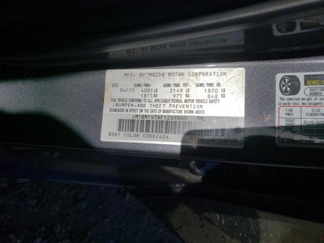 Photo 10 from auction – 2015 MAZDA 3 TOURING with VIN JM1BM1V76F1269860