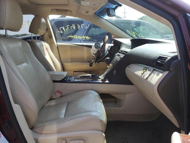 Photo 5 from auction – 2013 LEXUS RX 350 BAS with VIN JTJBK1BA1D2454392
