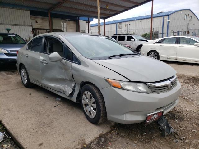 HONDA CIVIC LX 2012 with VIN 2HGFB2F56CH582156 - Photo from auction