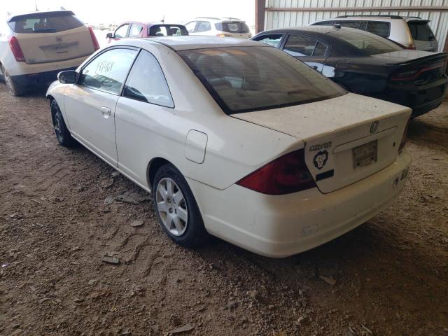 Photo 3 from auction – 2001 HONDA CIVIC SI with VIN 1HGEM22921L120854