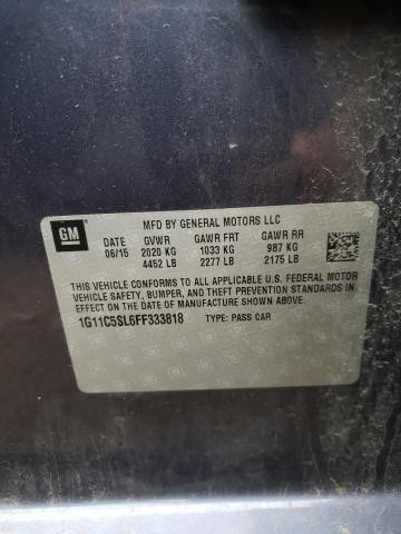 Photo 10 from auction – 2015 CHEVROLET MALIBU 1LT with VIN 1G11C5SL6FF333818