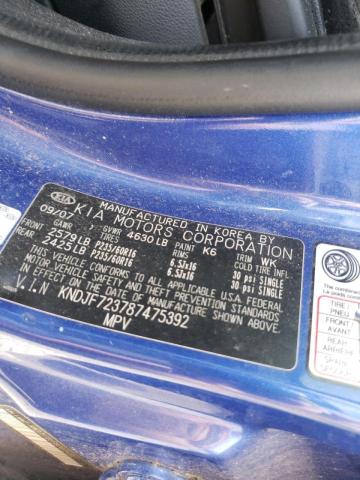 Photo 10 from auction – 2008 KIA SPORTAGE E with VIN KNDJF723787475392