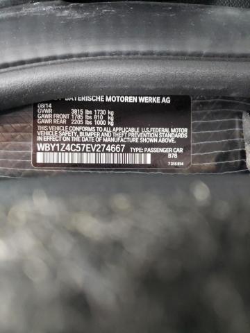 Photo 10 from auction – 2014 BMW I3 REX with VIN WBY1Z4C57EV274667