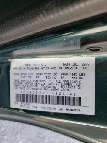 Photo 10 from auction – 2001 DODGE STRATUS R/ with VIN 4B3AG52H91E028142