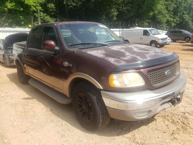 Photo 1 from auction – 2002 FORD F150 SUPER with VIN 1FTRW07L12KA10565