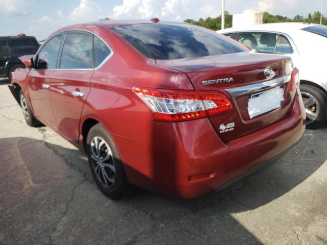 Photo 3 from auction – 2015 NISSAN SENTRA S with VIN 3N1AB7AP1FL638209