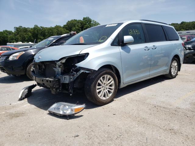 Photo 2 from auction – 2015 TOYOTA SIENNA XLE with VIN 5TDYK3DC9FS679890
