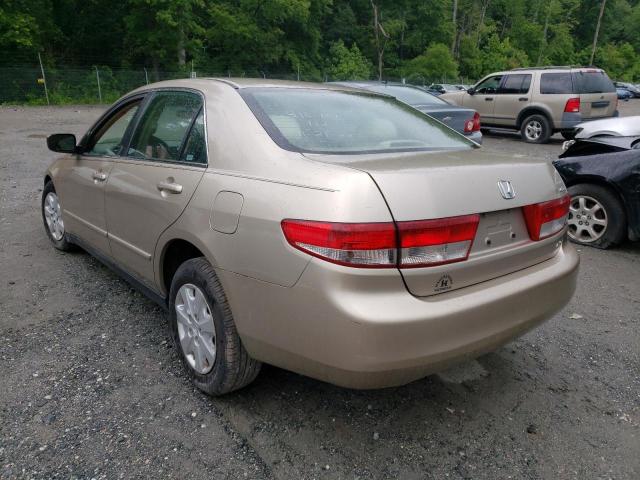 Photo 3 from auction – 2003 HONDA ACCORD LX with VIN 1HGCM56343A103261