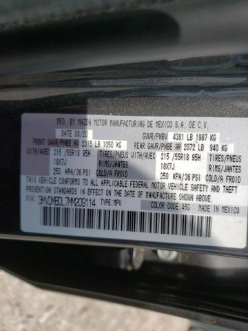 Photo 10 from auction – 2021 MAZDA CX-30 PREM with VIN 3MVDMBDL7MM209114