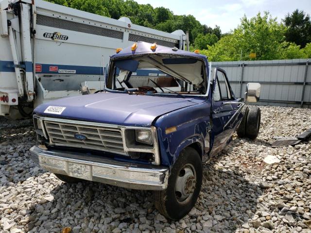 Photo 2 from auction – 1986 FORD F350 with VIN 1FDKF37L5GNB09314
