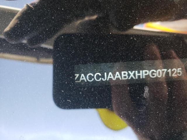 Photo 10 from auction – 2017 JEEP RENEGADE S with VIN ZACCJAABXHPG07125