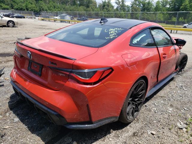 Photo 4 from auction – 2021 BMW M4 COMPETI with VIN WBS33AZ0XMCH03473