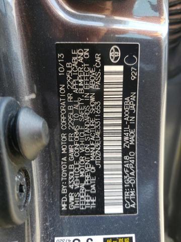 Photo 10 from auction – 2014 TOYOTA PRIUS V with VIN JTDZN3EU4E3311653