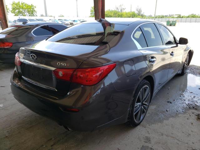 Photo 4 from auction – 2014 INFINITI Q50 BASE with VIN JN1BV7AP9EM680370
