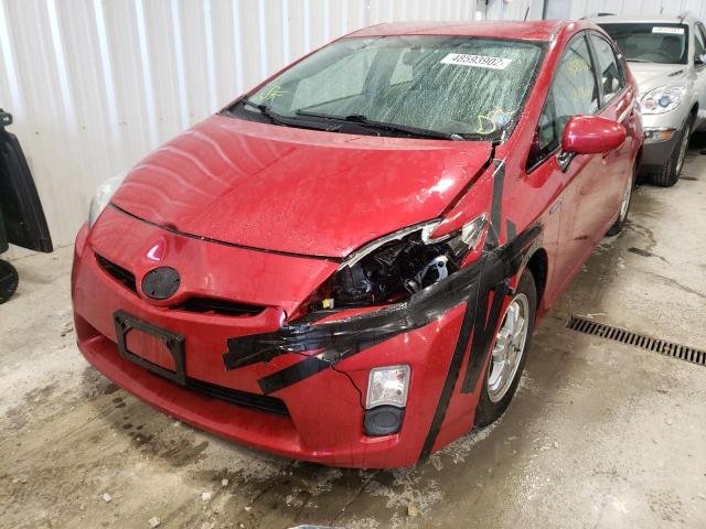Photo 2 from auction – 2010 TOYOTA PRIUS with VIN JTDKN3DU2A1310025