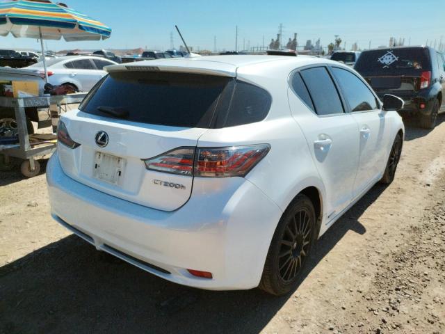 Photo 4 from auction – 2013 LEXUS CT 200 with VIN JTHKD5BH1D2138961