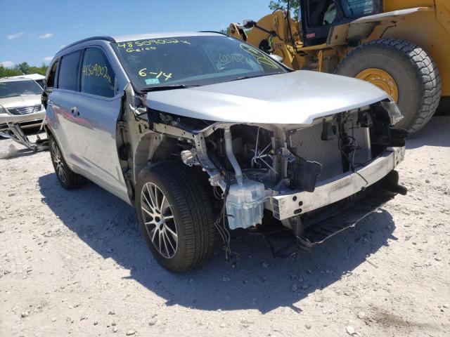 TOYOTA HIGHLANDER 2018 with VIN 5TDJZRFH5JS815269 - Photo from auction
